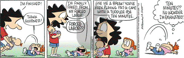 Baby Blues on Thursday July 8, 2010 Comic Strip