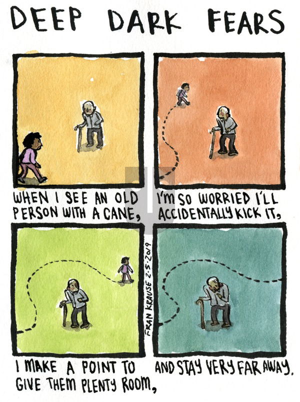 Deep Dark Fears - Sunday June 16, 2019 Comic Strip