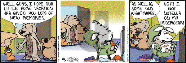 DeFlocked on Friday March 9, 2018 Comic Strip