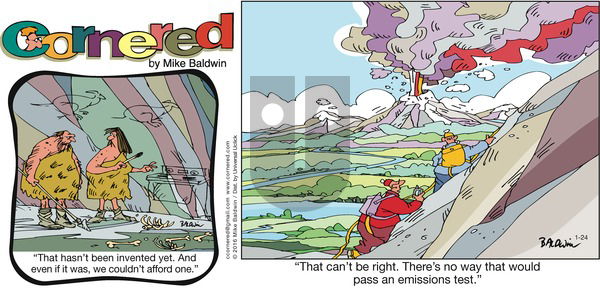 Cornered on Sunday January 24, 2016 Comic Strip