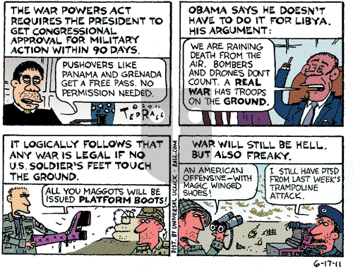 Ted Rall on Friday June 17, 2011 Comic Strip
