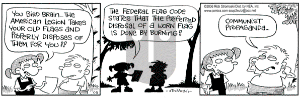 Soup to Nutz - Old on Wednesday May 31, 2006 Comic Strip