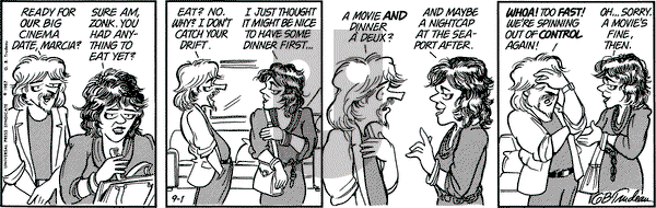 Doonesbury on Tuesday September 1, 1987 Comic Strip