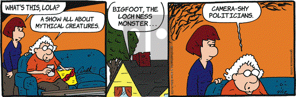 Lola on Friday April 12, 2019 Comic Strip