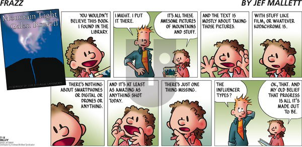 Frazz on Sunday May 18, 2025 Comic Strip