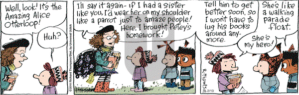 Cul de Sac on Tuesday February 10, 2015 Comic Strip