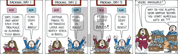 Cathy Classics - Tuesday September 13, 2005 Comic Strip