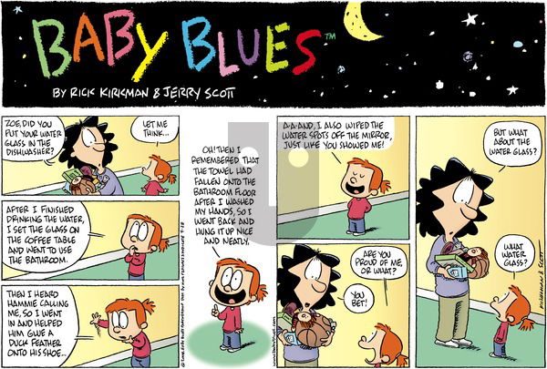 Baby Blues on Sunday September 28, 2008 Comic Strip