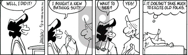 Arlo and Janis on Wednesday February 8, 1995 Comic Strip