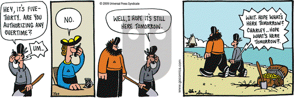 Overboard on Wednesday July 29, 2009 Comic Strip