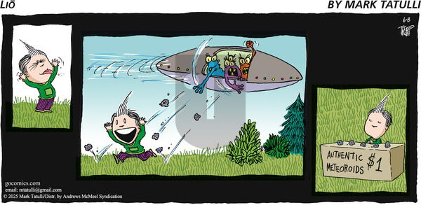 Lio on Sunday June 8, 2025 Comic Strip