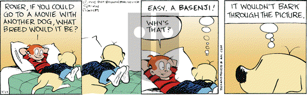 Red and Rover on Wednesday March 23, 2016 Comic Strip