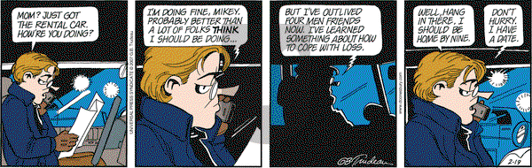 Doonesbury on Monday February 19, 2007 Comic Strip