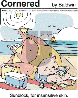 Cornered on Friday August 25, 2000 Comic Strip