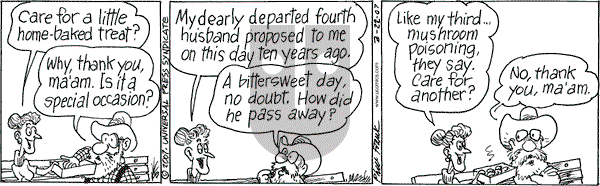 The Elderberries on Monday July 2, 2007 Comic Strip