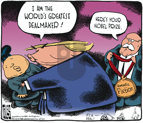 Tom Toles on Friday March 1, 2019 Comic Strip