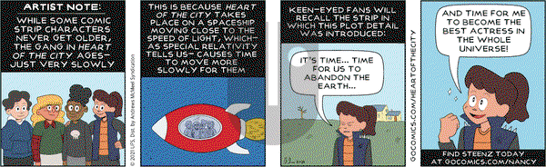 Heart of the City - Thursday April 1, 2021 Comic Strip