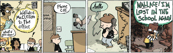 Wallace the Brave on Monday September 28, 2020 Comic Strip