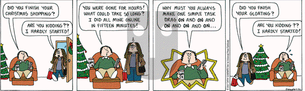 Cathy Classics on Friday November 30, 2007 Comic Strip