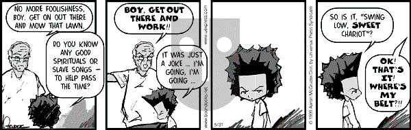 The Boondocks on Thursday January 1, 2009 Comic Strip