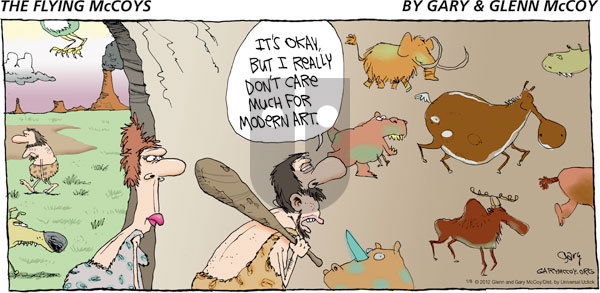 The Flying McCoys on Sunday January 8, 2012 Comic Strip