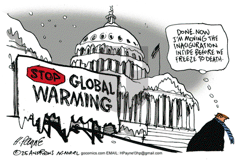 Henry Payne on Monday January 20, 2025 Comic Strip