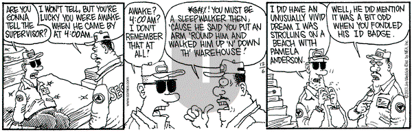 Monty on Saturday December 6, 2003 Comic Strip