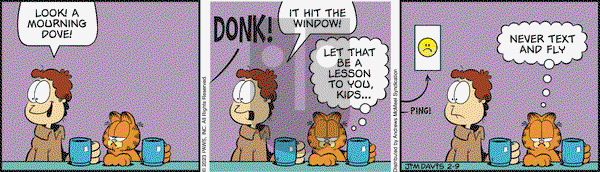 Garfield - Thursday February 9, 2023 Comic Strip