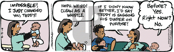 JumpStart on Saturday September 3, 2016 Comic Strip