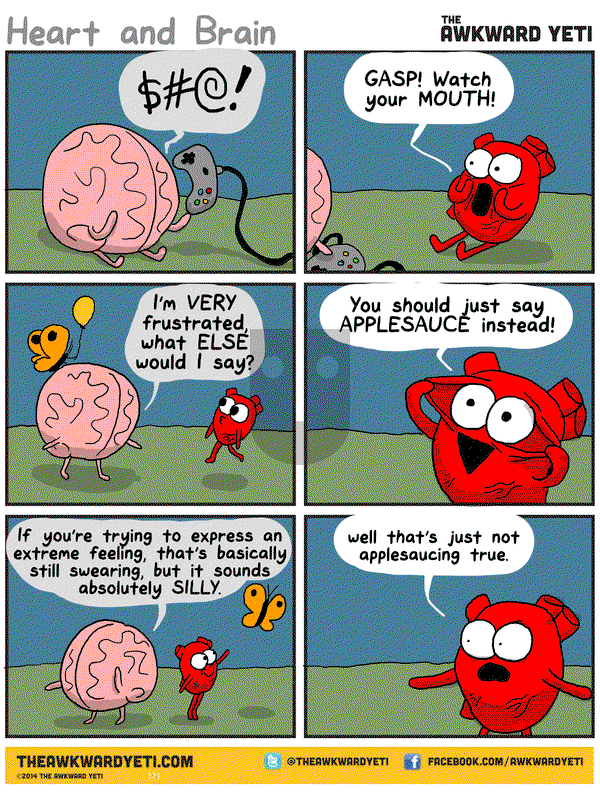 The Awkward Yeti on Tuesday August 11, 2015 Comic Strip