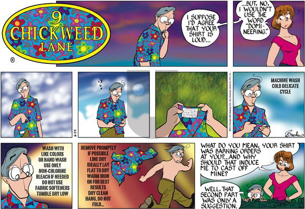 9 Chickweed Lane on Sunday June 24, 2012 Comic Strip