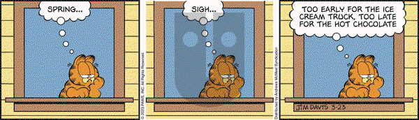 Garfield - Thursday March 23, 2023 Comic Strip