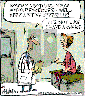 Reality Check on Monday April 8, 2019 Comic Strip
