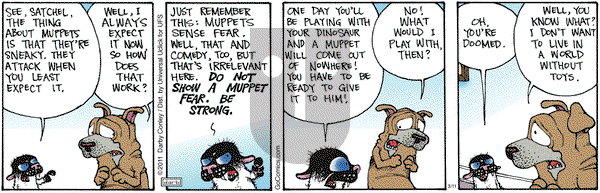 Get Fuzzy - Monday March 11, 2013 Comic Strip
