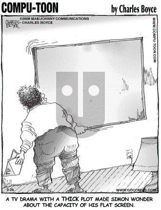 Compu-toon on Tuesday February 26, 2008 Comic Strip