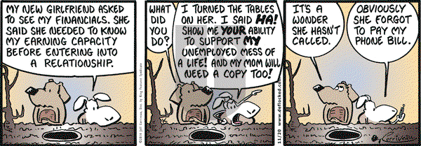 DeFlocked on Thursday November 20, 2014 Comic Strip