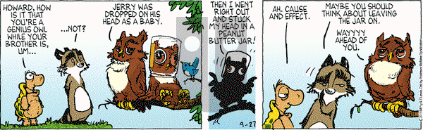 Over the Hedge on Thursday September 27, 2018 Comic Strip