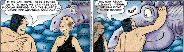 Alley Oop on Saturday November 21, 2015 Comic Strip