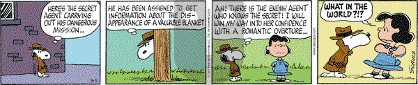 Peanuts - Friday September 5, 2014 Comic Strip