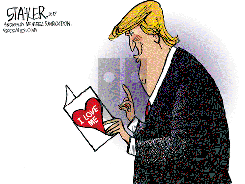 Jeff Stahler on Tuesday February 14, 2017 Comic Strip