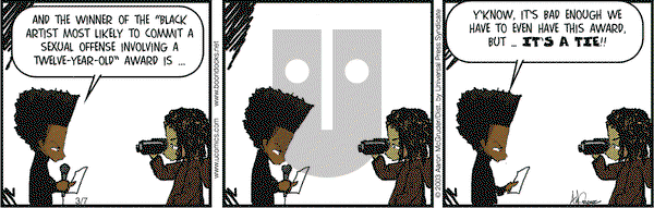 The Boondocks - Friday March 7, 2003 Comic Strip
