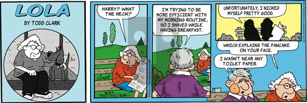 Lola on Sunday August 27, 2017 Comic Strip