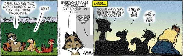 Over the Hedge on Monday May 10, 2010 Comic Strip