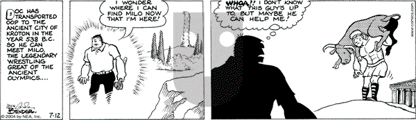 Alley Oop on Monday July 12, 2004 Comic Strip