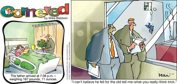 Cornered - Sunday November 14, 2021 Comic Strip