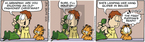 Garfield on Monday December 21, 2009 Comic Strip