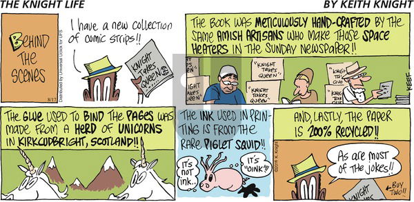 The Knight Life on Sunday August 17, 2014 Comic Strip