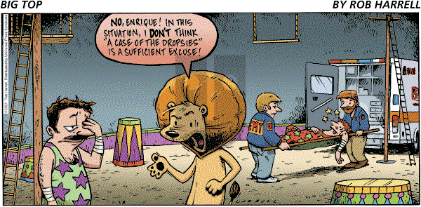 Big Top on Sunday January 28, 2007 Comic Strip