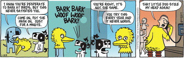 Pooch Cafe on Monday January 22, 2018 Comic Strip