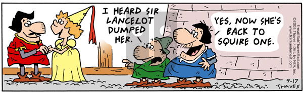 Frank and Ernest - Saturday September 17, 2005 Comic Strip